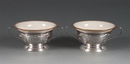 Twelve American engraved sterling