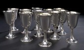 Twelve American Sterling Silve