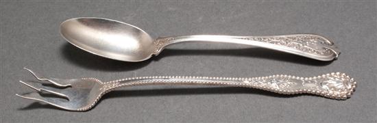 Twelve American sterling silver
