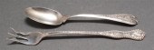Twelve American sterling silve