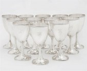 TWELVE AMERICAN STERLING SILVE