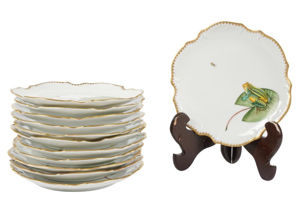 TWELVE ANNA WEATHERLEY PORCELAIN