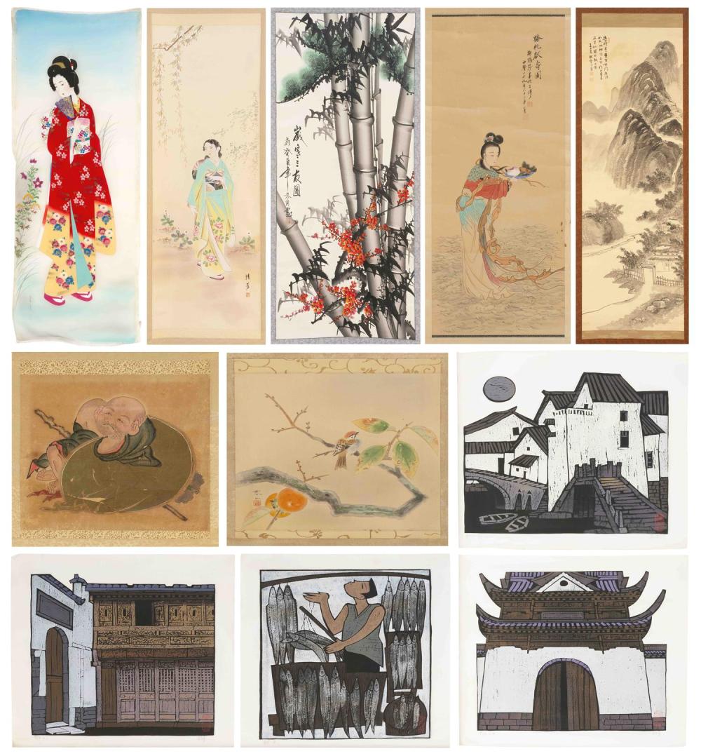 TWELVE ASIAN ART WORKSTWELVE