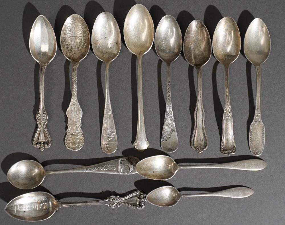 TWELVE ASSORTED AMERICAN STERLING