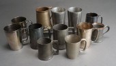 TWELVE ASSORTED SILVERPLATE, P