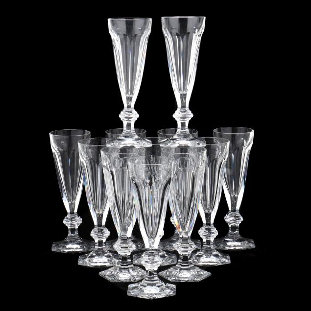 TWELVE BACCARAT HARCOURT-VERSAILLES