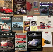 TWELVE BOOKS ON PORSCHE AND VO