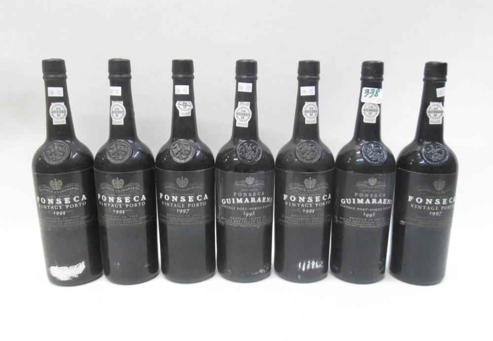 TWELVE BOTTLES OF FONSECA