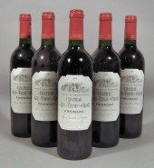 Twelve bottles of mixed red Bo