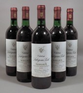 Twelve bottles of mixed red Bo