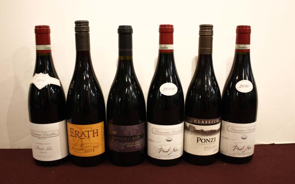 TWELVE BOTTLES OF OREGON PINOT NOIR