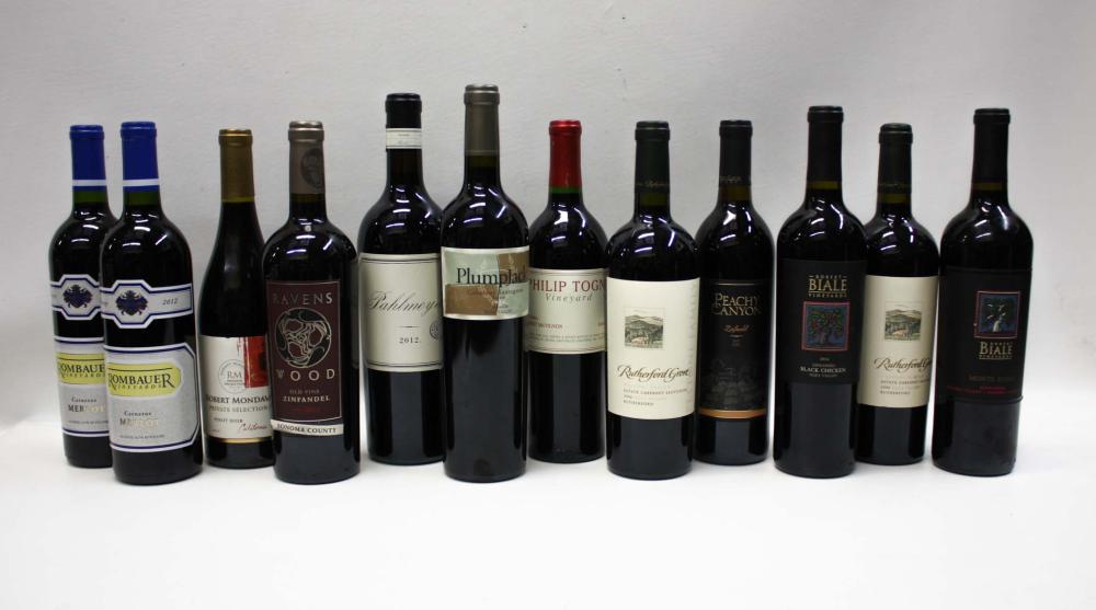 TWELVE BOTTLES OF VINTAGE