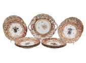 TWELVE CAPODIMONTE ARMORIAL PO