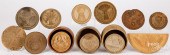 TWELVE CARVED BUTTERPRINTS, 19