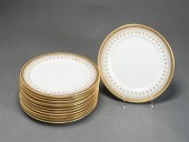 TWELVE CAULDON PORCELAIN DINNE