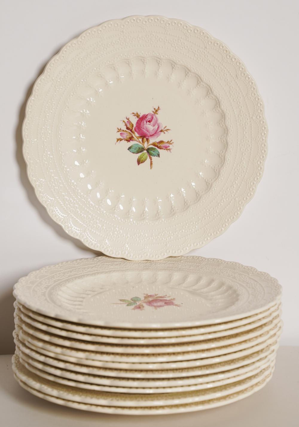 TWELVE COPELAND SPODE PLATESpuce