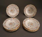 TWELVE COPELAND SPODE 'SHANGHA