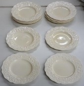 TWELVE CROWN DUCAL CREAM GLAZE