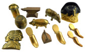TWELVE DESK ACCESSORIES, INCLU