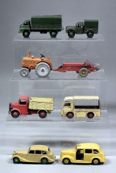Twelve Dinky Toys diecast mode