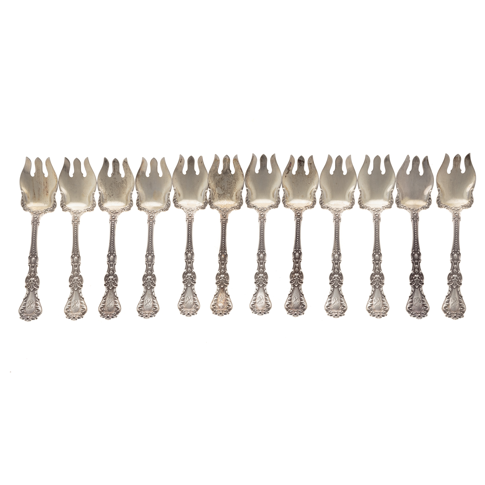 TWELVE GORHAM STERLING "HENRY II"