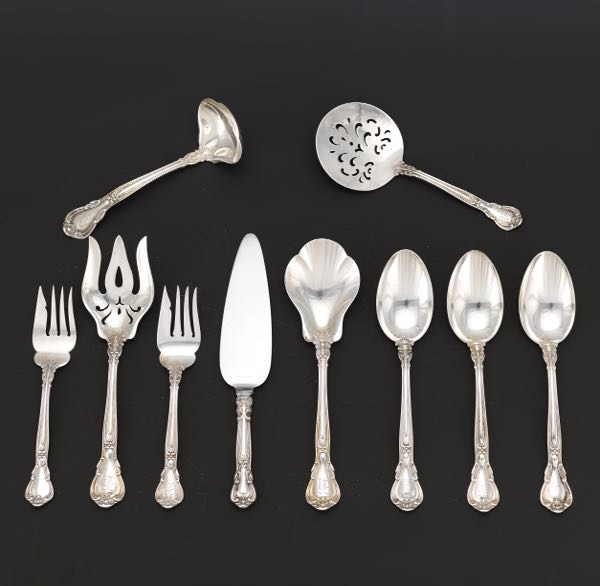 TWELVE GORHAM STERLING SILVER