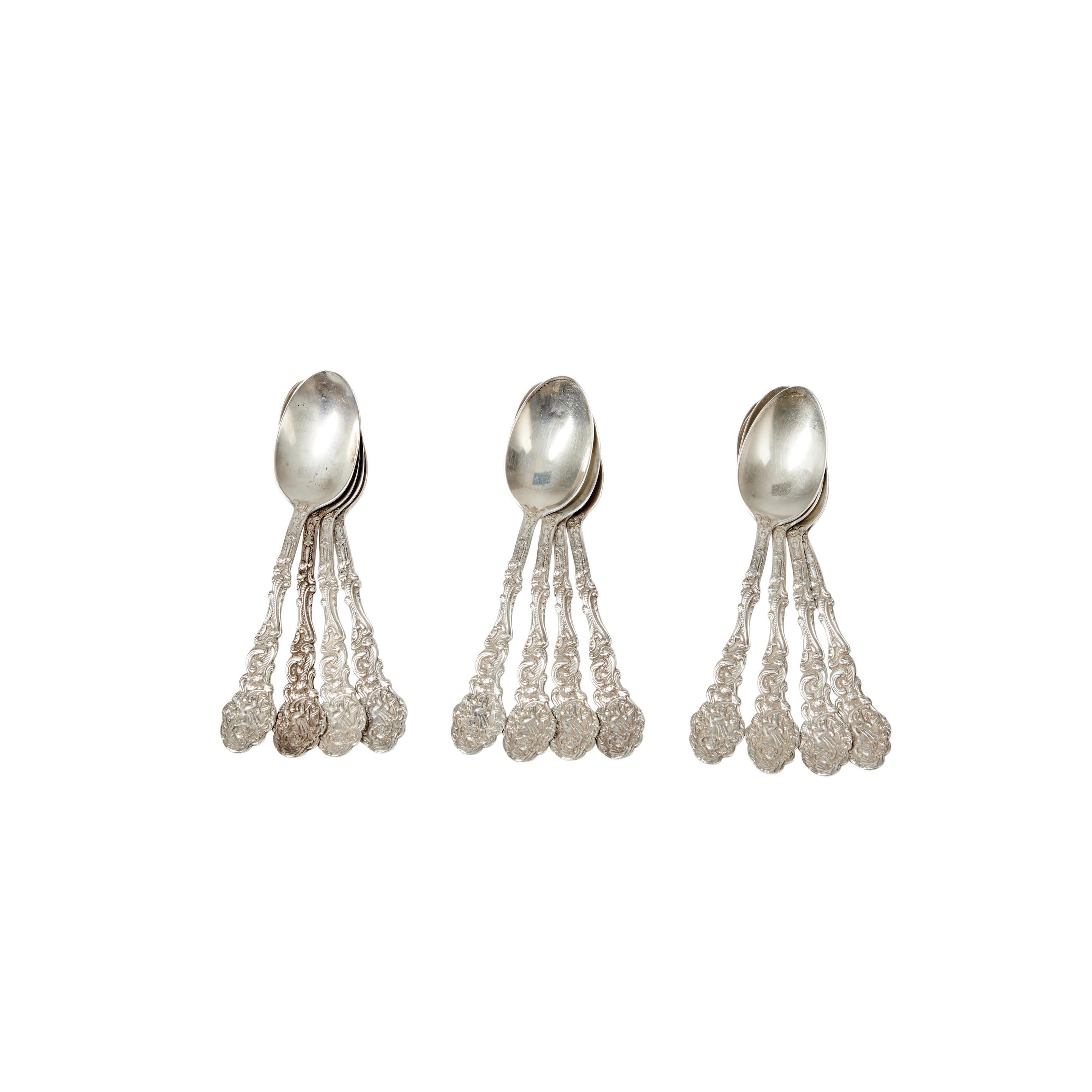 TWELVE GORHAM "VERSAILLES" STERLING