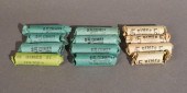 TWELVE INCOMPLETE ROLLS OF SIL