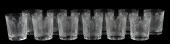 TWELVE LALIQUE "FEMMES ANTIQUE