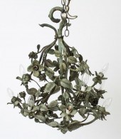 TWELVE-LIGHT PATINATED BRONZE