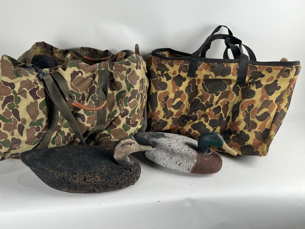 TWELVE L.L. BEAN CORK DECOYS 20TH