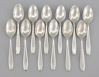 Twelve Mexican Sterling Silver