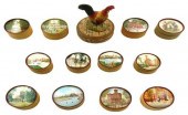 TWELVE MINIATURE SHAKER STYLE