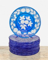 TWELVE PAIRPOINT COBALT BLUE A