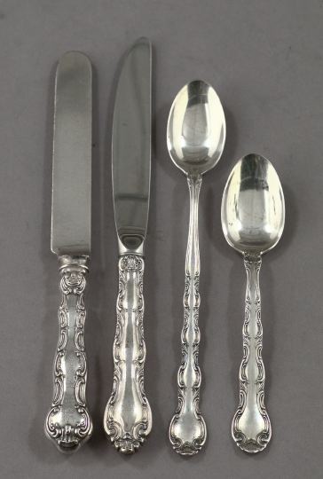 Twelve-Piece Collection of Silver