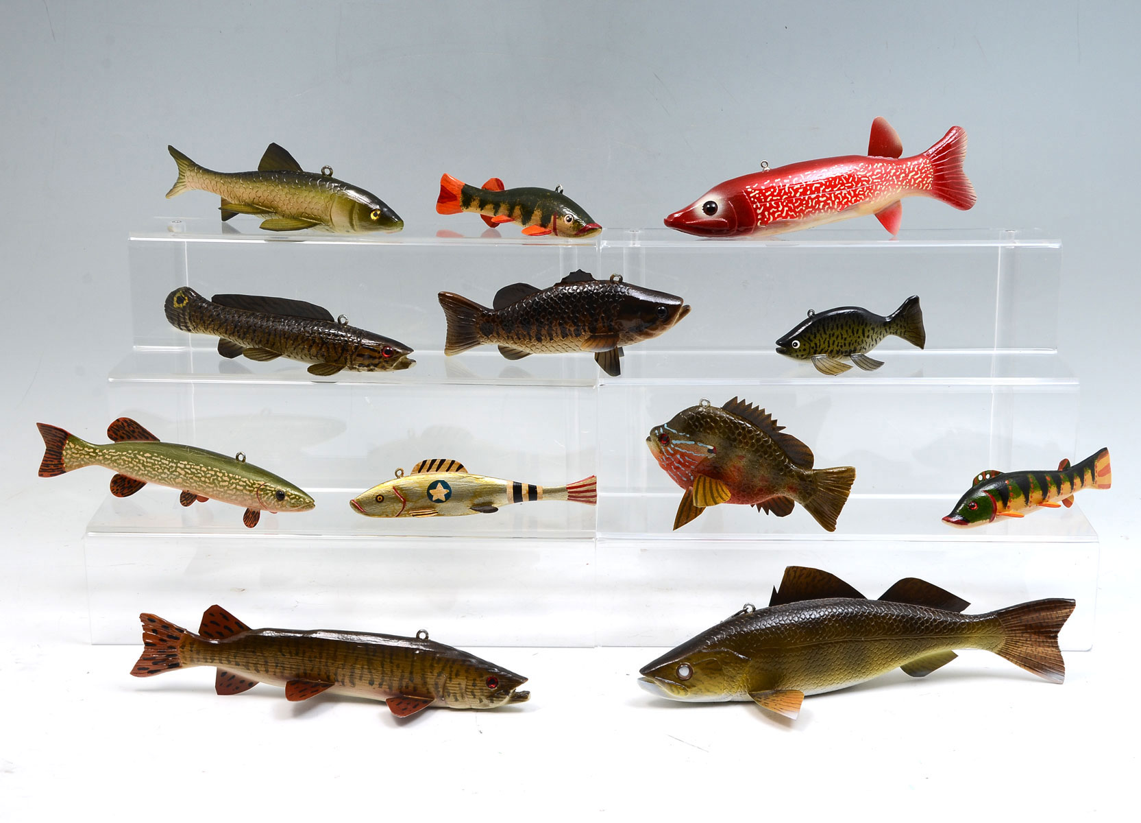 TWELVE PIECE JAMES STANGLAND FISH