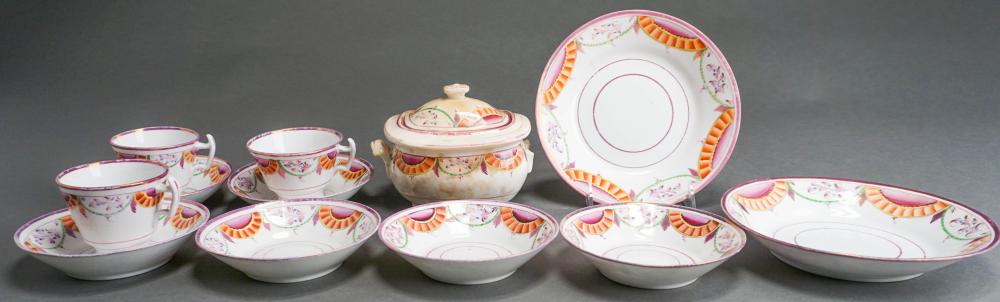 TWELVE-PIECE PROBABLY ENGLISH