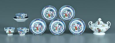 Twelve pieces 19th century