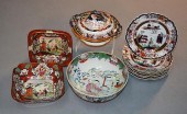 TWELVE PIECES OF 19TH C. DECOR