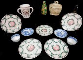TWELVE PIECES OF ENGLISH SOFT-