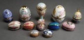TWELVE PREDOMINANTLY LIMOGES P