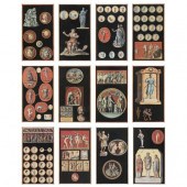 TWELVE PRINTS AFTER SCENES FRO