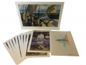 TWELVE PRINTS, THE FIRST A PRO