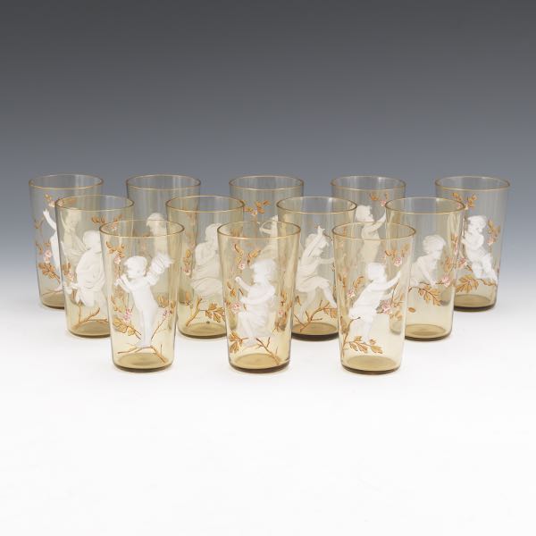 TWELVE RARE WEBB AESTHETIC MOVEMENT