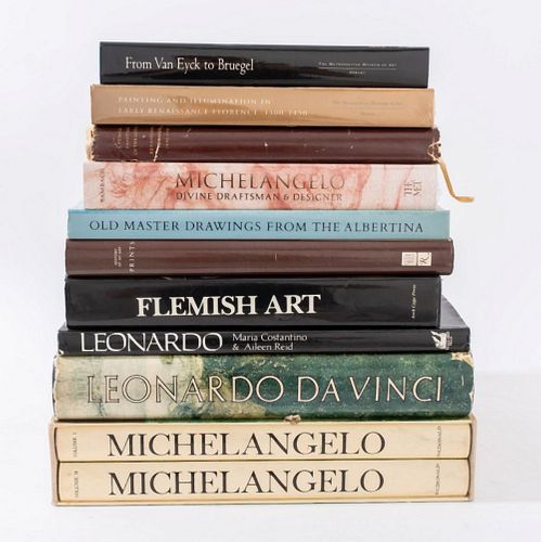 TWELVE REFERENCE BOOKS ON