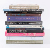 TWELVE REFERENCE BOOKS ON TRAV