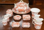TWELVE ROYAL CROWN DERBY 'RED