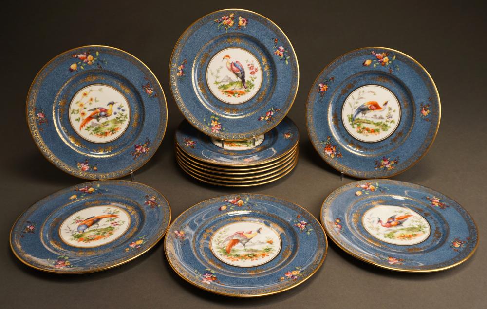 TWELVE ROYAL DOULTON FOR TIFFANY