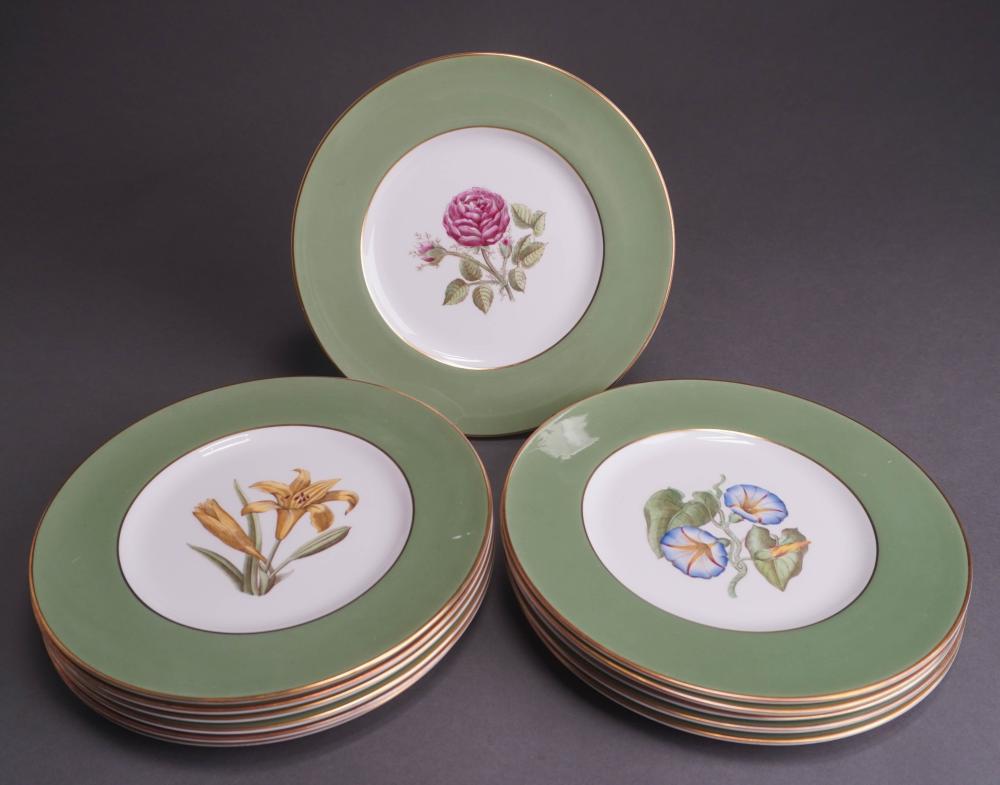 TWELVE ROYAL WORCESTER,