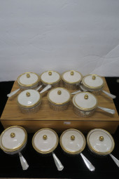 TWELVE STERLING RAMEKIN HOLDER